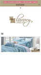 Mobile Screenshot of luxury-linens-4-less.com